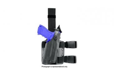 Image of Safariland 6304 ALS Tactical Holster - STX Tactical Black, Right Hand 6304-148-131