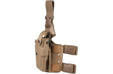 Image of Safariland 6305 ALS/SLS Tactical Holster w/Quick Release, Beretta 92, STX Flat Dark Earth, Right Hand, 6305-73-551