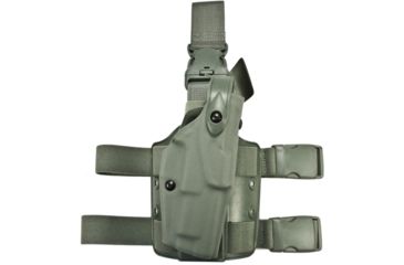 Image of Safariland 6305 ALS/SLS Tactical Holster w/Quick Release, H&amp;K USP 9mm, .40 4.13ft., OD Green, Right Hand, 6305-91-561