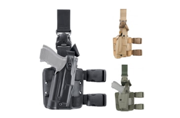 Image of Safariland 6305 Als Tactical Gear System Holster, Black, Coyote Brown, Flat Dark Earth, Foliage Green, OD Green