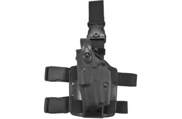 Image of Safariland 6305 ALS Tactical Holster w/Leg Harness, Black, Left, Sentry Protection, Sig P226R DAK