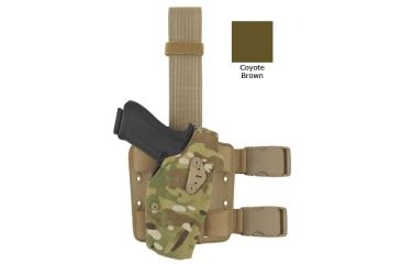 Image of Safariland 6354DO IWB Tactical Holster, Glock 17/Glock 22, Right Hand, Coyote Brown, 6354DO-832-741-MS19