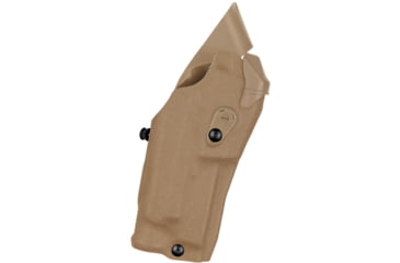 Image of Safariland 6354RDS ALS w/ QLS-19 Fork Glock Holsters, STX Plain, Left, FDE Brown, 6354RDS-832-552-MS19