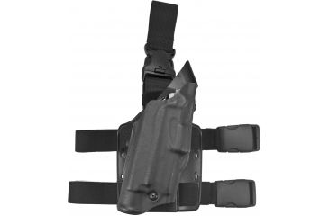 Image of Safariland 6355 ALS Tactical Thigh Holster, STX Tactical Black, Right Hand, S&amp;W M&amp;P 9mm