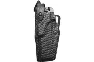 Image of Safariland 6360 ALS/SLS Mid-Ride LVL III  Holster, Springfield Armory 1911, Left, Basketweave, Black, 6360-56-82