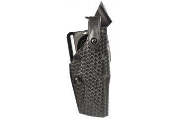 Image of Safariland 6360 ALS/SLS Mid-Ride LVL III  Holster, Springfield Armory XD 4in .45 ACP, Right, Basketweave, Black, 6360-149-81