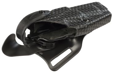 Image of Safariland 6360 ALS/SLS Mid-Ride LVL III  Holster, Springfield Armory XD 4in .45 ACP, Right, Basketweave, Black, 6360-149-81