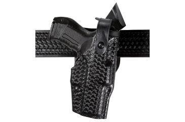 Image of Safariland 6360 ALS/SLS Mid-Ride LVL III  Holster, SA XD 5in .45 ACP, Right, Plain, Black, 6360-149-411