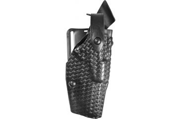 Image of Safariland 6360 ALS/SLS Mid-Ride LVL III  Holster, SIG Sauer P220/SIG Sauer P226, Right, Basketweave, Black, 6360-77-81