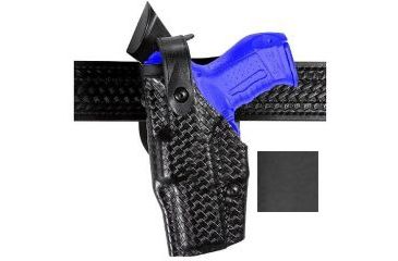 Image of Safariland 6360 ALS Level III w/ Ride UBL Holster - STX TAC Black, Left Hand 6360-56-132