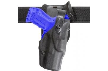 Image of Safariland 6365 ALS Level II Plus w/ Drop UBL Holster - Basket Black, Left Hand 6365-74-82