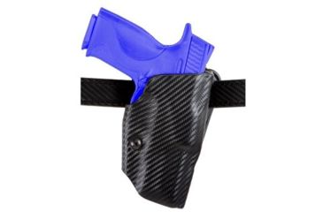 Image of Safariland 6377 ALS Belt Slide Holster, Sig Sauer P239 9mm, STX Black Basket Weave, Left Hand, 6377-75-482