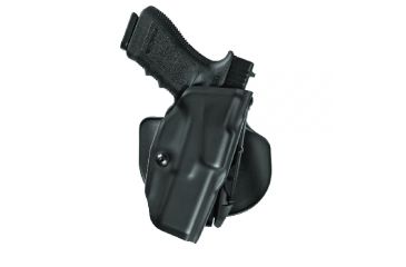 Image of Safariland 6378 ALS Paddle &amp; Belt Slide Holster, Sig SauerP229R DASA, STX Black Hi-Gloss, Right Hand, with Rails, 6378-744-491