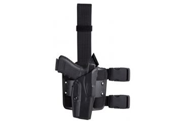 Image of Safariland 6384 ALS OMV Tactical Holster, Springfield XDM 40, STX Tactical, Black, LH 6384-146-132
