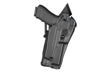 Image of Safariland 6390 ALS Mid-Ride Level I Retention, Sig Sauer P320 9/40 w/ITI M3, TLR-1, Surefire X200, X300 &amp; X300U Holster, Black, 6390-4502-132