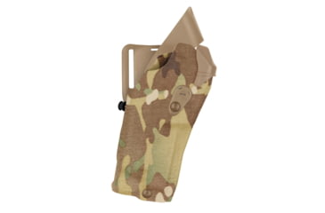 Image of Safariland Model 6390rds Als Mid-ride Level I Retention Duty Holster For Sig Sauer P320c Rx W/ Compact Light, Multicam, Left Hand, 1334690