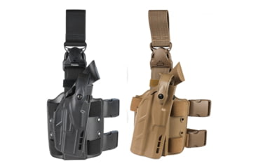 Image of Safariland 7305 7TS ALS/SLS Tactical OWB Holster w/ Quick Release, Black, Flat Dark Earth, Plain Black
