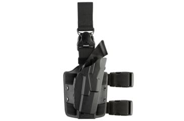 Image of Safariland 7355 7TS ALS Tactical Holsters w/ Quick Release, Glock 19, Streamlight TLR-7, Right, Black, 1316468