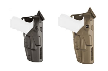 Image of Safariland 7365 7TS ALS/SLS Low-Ride, Level III Retention Duty Holster, Black, Flat Dark Earth