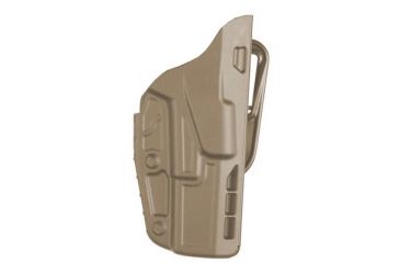 Image of Safariland 7377 7TS ALS Belt Slide Concealment Holster, S&amp;W M&amp;P 9mm, .40 4.25in., STX Flat Dark Earth, Right Hand, 7377-219-551