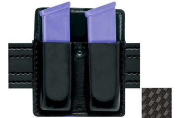 Image of Safariland 75 Double Mag Pouch Without Flaps - STX Basket Weave, Ambidextrous 75-53-48