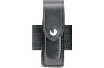 Image of Safariland 76 Single Handgun Magazine Pouch - Plain Black, Ambidextrous 76-383-2