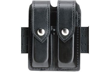 Image of Safariland 77 Double Handgun Magazine Pouch - Basket Black, Ambidextrous 77-283-4HS
