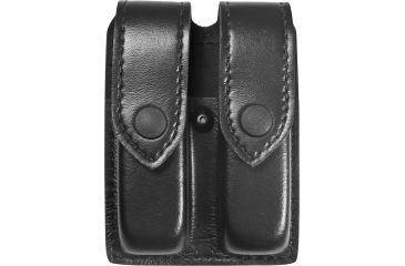 Image of Safariland 77 Double Handgun Magazine Pouch - Plain Black, Ambidextrous 77-76-2PBL