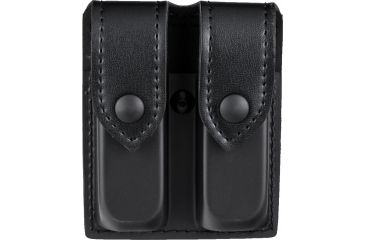 Image of Safariland 77 Double Handgun Magazine Pouch - STX Plain Black, Ambidextrous 77-283-41PBL