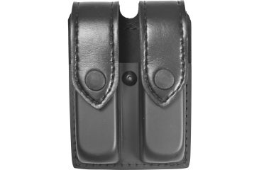 Image of Safariland 77 Double Handgun Magazine Pouch - STX Plain Black, Ambidextrous 77-83-41PBL