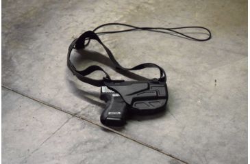 Image of Safariland 7TS ALS Shoulder Holster, Ruger LC9, LC9S, LC380, Left Hand, Plain Black, 7053-184-412