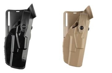 Image of Safariland 7TS SLS Low Ride Level II Retention Duty Holster, Black, FDE Brown