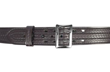 Image of Safariland Suede Lined Belt w/ Buckle, Basketweave, 2.25in, Size - 38 in.
