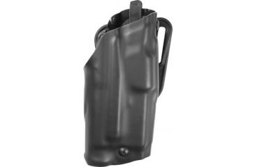 Image of Safariland ALS Belt Holster, Right Hand, STX Plain Black 1.5in. Belt Slots w/Cut Outs for 1.75in., 2in. and 2.25in. Belt Slops with 1in. Drop 6377-180-411-DM