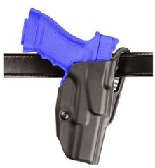 Image of Safariland ALS Belt Holster, Right Hand, STX Plain Black 1.75in. Belt Slots with Paddle Only 6377-219-411-175-K14