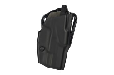 Image of Safariland 6377 ALS Belt Holster - STX Plain Black, Right Hand, 1.5in.Belt Loop Slot w/ Cut Outs for 1.75in., 2in. and 2.25in. Belt Loop Slot w/ 1in. Drop 6377-77-411-DM