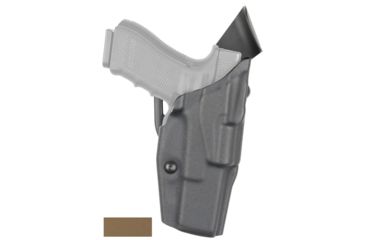 Image of Safariland ALS Duty Holster, Right Hand, STX FDE Brown, 2in Belt Slots 419-551-2