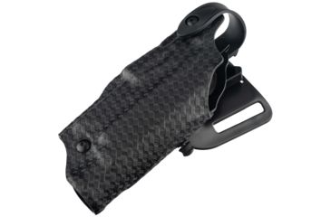 Image of Safariland 6360 ALS/SLS Mid-Ride LVL III  Holster, S&amp;W M&amp;P 40/S&amp;W M&amp;P 9, IT M6, Left, Basketweave, Black, 6360-2192-482-S