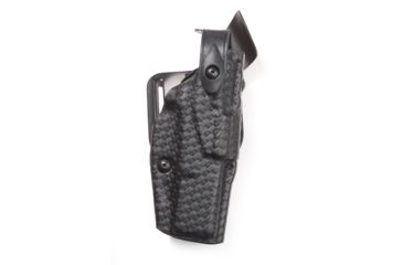 Image of Safariland 6360 ALS/SLS Mid-Ride Level-III Retention, S&amp;W M&amp;P 45 w/Safety, Nylon-Look Black, Right Hand, 6360-519-261