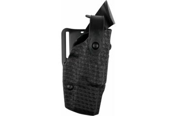 Image of Safariland 6360 ALS/SLS Mid-Ride LVL III  Holster, Beretta 92, Right, Basketweave, Black, 6360-73-481