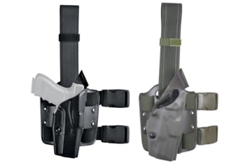 Image of Safariland ALS Omv Model 6384 Tactical Holster, Black, Flat Dark Earth, Foliage Green, OD Green
