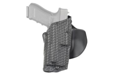 Image of Safariland 6378 ALS Paddle &amp; Belt Slide Holster, Beretta 92, STX Black Basket Weave, Right Hand, 6378-73-481