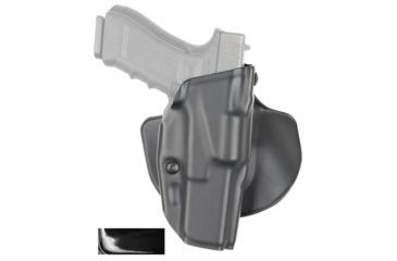 Image of Safariland 6378 ALS Paddle &amp; Belt Slide Holster, Sig SauerP226 Rail, STX Black Hi-Gloss, Right Hand, with Rails, 6378-477-492