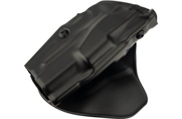 Image of Safariland ALS Paddle Holster, Right Hand, STX Plain Black Belt Loop Only 1.5in. and 1.75in. belt slots 6378-52-411-K15
