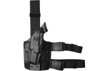 Image of Safariland 6304 ALS Tactical Holster - STX Black, Right Hand - Heckler &amp; Koch P2000 - 6304-97-131 