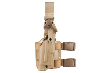 Image of Safariland 6305 ALS/SLS Tactical Holster w/Quick Release, Springfield XD 45- 4in., STX Flat Dark Earth, Right Hand, 6305-148-551