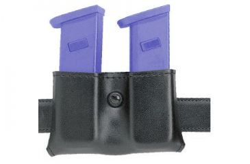 Image of Safariland 079 Concealment Magazine Holder, Snap-On, Double - Plain Black, Ambidextrous 079-89-6