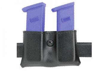 Image of Safariland 079 Concealment Magazine Holder, Snap-On, Double - Plain Black, Ambidextrous 079-53-6