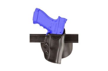 Image of Safariland Custom Fit Holster, Right Hand, STX Plain Black Belt Loop Only 1.5in. and 1.75in. belt slots 568-51-411-K15
