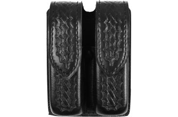 Image of Safariland Double Handgun Magazine Pouch, Basket Black, Ambidextrous 773834HS